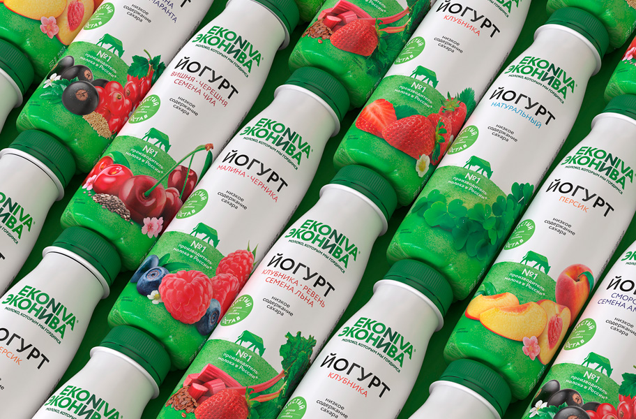 Эконива питьевые йогурты 