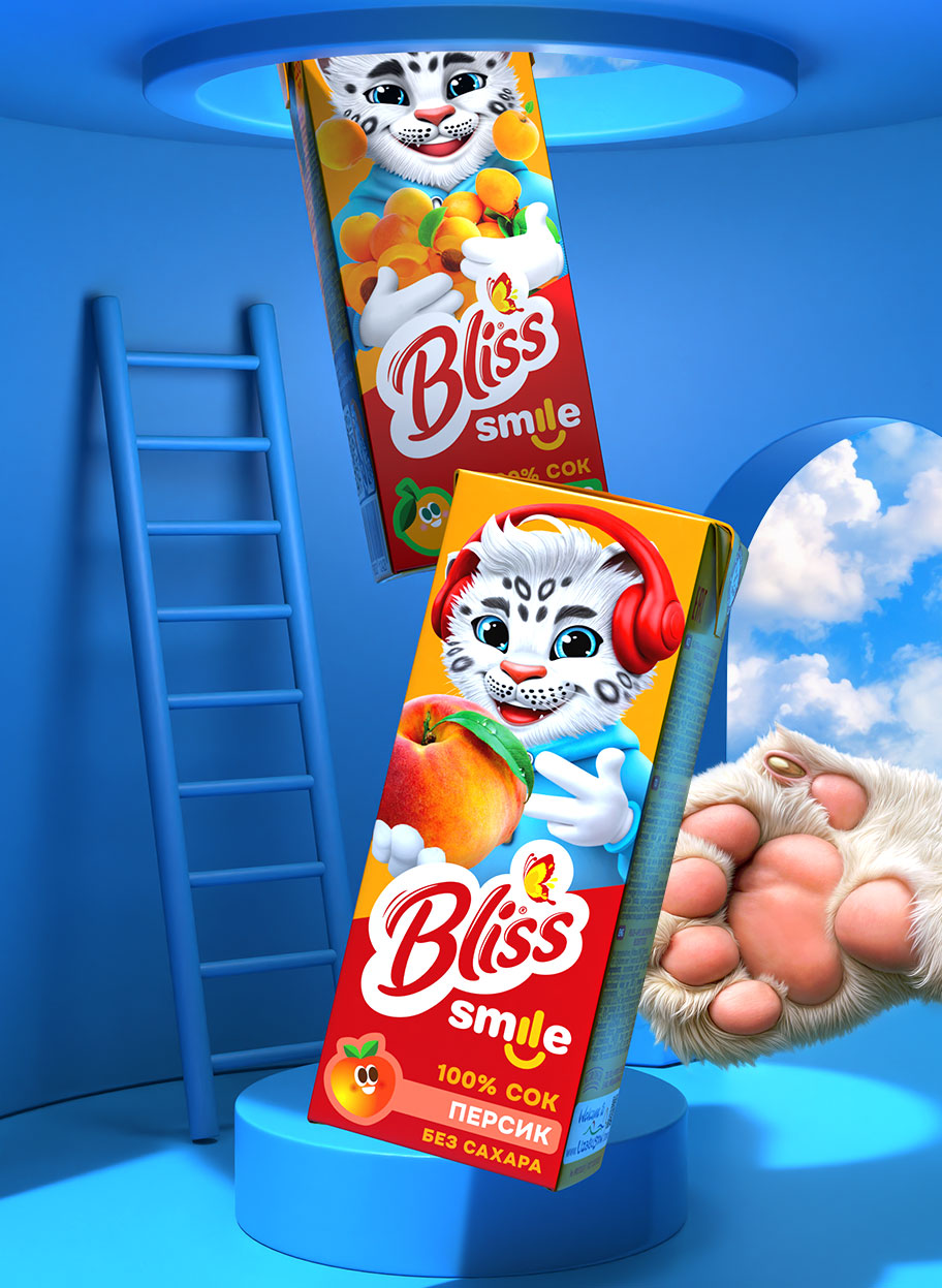 Дизайн соков Bliss Smile