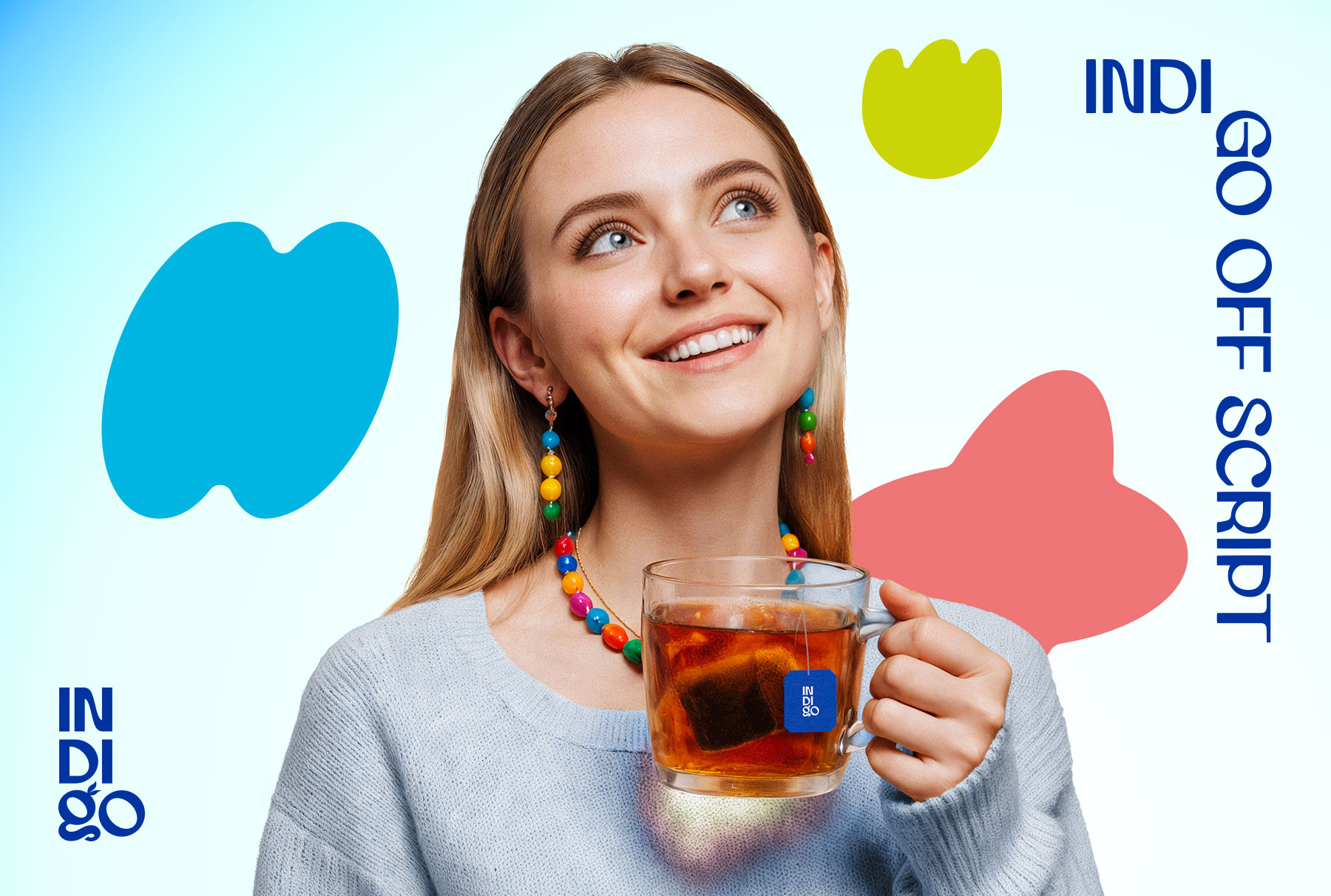 Indigo фирменный стиль 