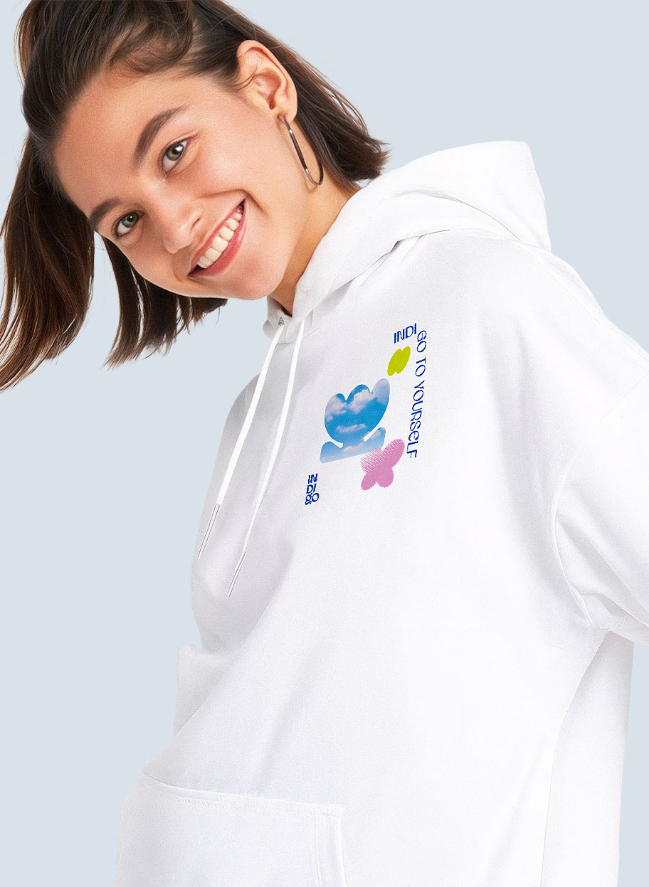 мерч худи Indigo 